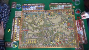 364 Ганзейский союз Полное издание - играем в настольную игру. Hansa Teutonica board game.