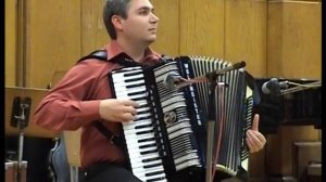 Angel Chakarov - accordion - Bulgarian folklore.Captured bi Assen Vassilev