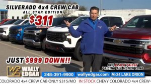 Cyber Cash Event going on now at Wally Edgar Chevrolet.  Beat inflation by ordering your Chevy TODA