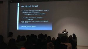 Saskia Sassen: The Global Street