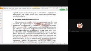 Discussão do Texto: CRISTÓFARO-SILVA; GOMES (2007) - Aquisição fonológica multirepresentacional