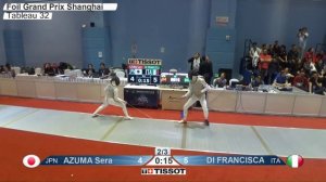 2019 457 T32 13 F F Individual Shanghai CHN GP RED DI FRANCISCA ITA vs AZUMA JPN