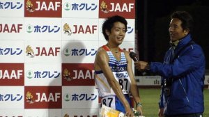 2010-ホクレンディスタンスチャレンジ深川大会-宇賀地強インタビュー