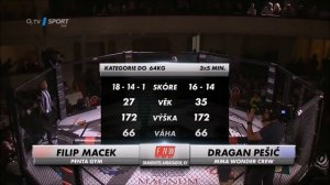 Fight Night West 4: Filip Macek - Dragan Pešič