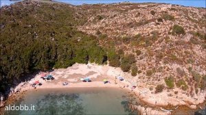 Cala brigantino caprera - Sardegna drone