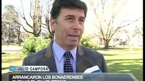 ARRANCARON TORNEOS BONAERENSES   BUEN NIVEL DE ATLETISMO   JULIO CAMPORA