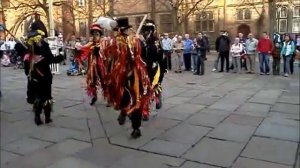 Morris dancing in Chester with Powderkegs, Stone the Crows and Clerical Error