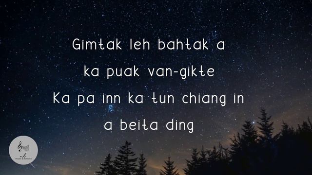 INN KA TUN CHIANG |karoake with lyrics смотреть онлайн
