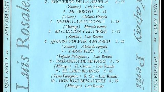 YAPAI PEÑI version original LUIS "POLI" ROSALES смотреть онлайн