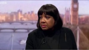 Diane Abbott on the Marr Show