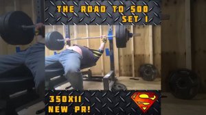 350x20!!!  Memoirs of a bench presser