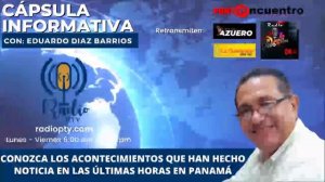 Cápsula Informativa con Eduardo Díaz Barrios -  Miércoles 05 de abril de 2023