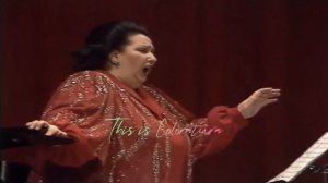 *RARE FOOTAGE* Montserrat Caballé sings 'CARO MIO BEN' in Girona, Spain 1988 (HD)
