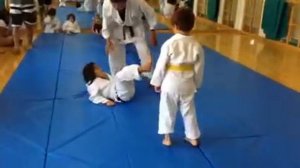 Kate. Judo with Dillon