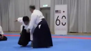 Makoto Ito seminar 2018 - Aikido Demonstration by senseis of MAA &  Ito sensei.