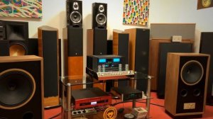 NEW McIntosh MA352 Hybrid Amplifier driving TANNOY Cheviot Loudspeakers