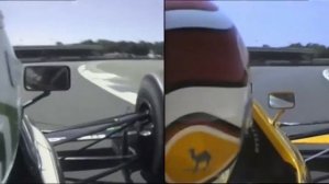 Stefano Modena VS Nelson Piquet | Silverstone lap comparison