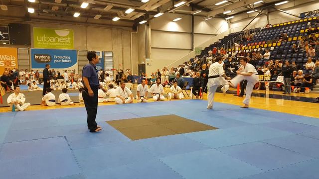 Kyokushin Karate NSW Non Contact Open Heavyweight Championship - Ronnie Chand - Round 2