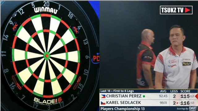 CHRISTIAN PEREZ VS KAREL SEDLACEK( TOP 16) смотреть онлайн