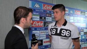 18 aprile 2018 intervista Perica post Napoli