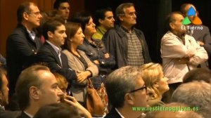 Alberto Fabra en el mitin del PP en Moncada