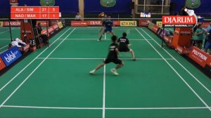 Naoki Yamada/Makoto Saito (Tomioka Japan) VS Aland/Sima Fatima (EMK/SKO Ragunan)