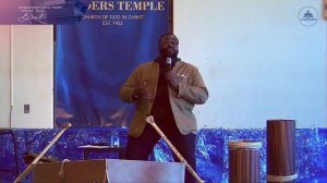 Sanders Temple COGIC Live Stream