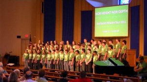 GPC Exultation Youth Choir Tour Home Concert 2011 -"Happy Land" - arr. Benjamin Harlan