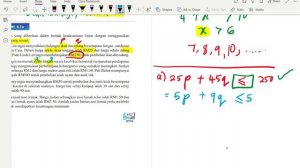 BAB 6: KETAKSAMAAN LINEAR DALAM DUA PEMBOLEH UBAH MATEMATIK TINGKATAN 4 (PART 1)