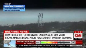 HAROLD WILLIAMS LIVE ON CNN FROM BAHAMAS