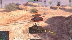 Обзор танка LeKpz M 41 90 mm GF вот блиц // Стоит ли покупать чёрного бульдога Wot blitz 2020 году