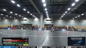 2020 USAW Preseason Nationals/1001 Middle School Boys 87 Aiden Smith Sebolt Wrestling Academy Vs Z