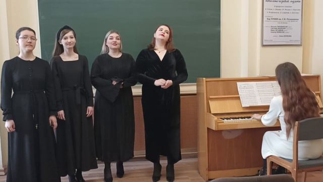 Ансамбль студентов каф. Хорового дирижирования ТГМПИ им. С.В.Рахманинова "Звезды милой Родины" смотреть онлайн