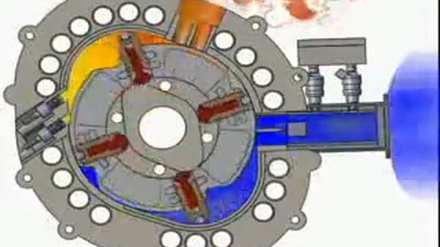 Motor Rotary Engine 2D anmiation fuel saving New.avi