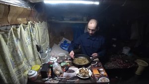 В ИЗБУ(2часть).Зажарил РЯБЧИКА на ужин.Продолжаем охоту