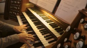 Scherzo for organ by Frederik Magle (pipe organ improvisation)