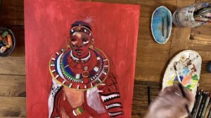 Kenya Maasai Art Tutorial