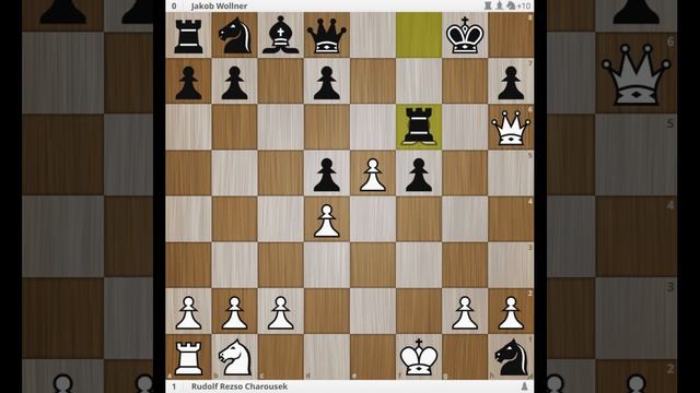 Charousek sacrificed everthing  Charousek vs Wollner 1895