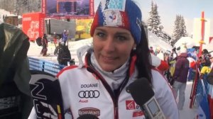 Nastasia Noëns septième du slalom de Courchevel