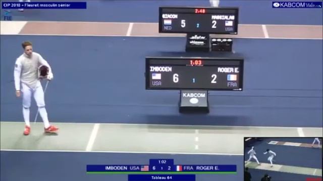 2018, Roger Enguerand FRA vs Race Imboden USA смотреть онлайн