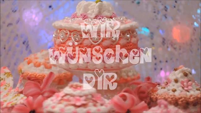 Geburtstagsgruß für das Sternchen HÄKELN CROCHET Cupcake смотреть онлайн