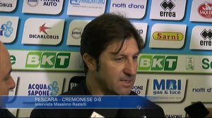 Pescara - Cremonese 0-0: Massimo Rastelli