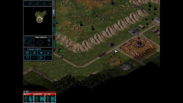 Mechcommander  Intro & Operation Beachhead Mission 1 - Liberate Work Camps