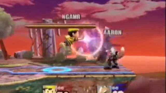 Mt. Mercy Brawl Casuals 1/9/11 Match 22 NGamer3k (Ness) vs Aaron (Fox)