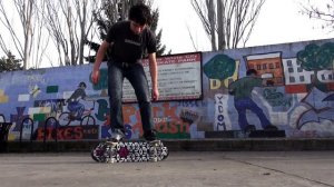 WTF HANDSTAND FLIP TO PRIMO!!! (FREESTYLE SKATEBOARDING)