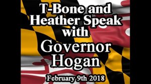 T-bone and Heather Speak With Maryland Governor Larry Hogan