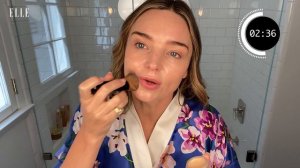 Miranda Kerr’s Beauty Routine In Five Minutes | 5 In 5 | ELLE UK