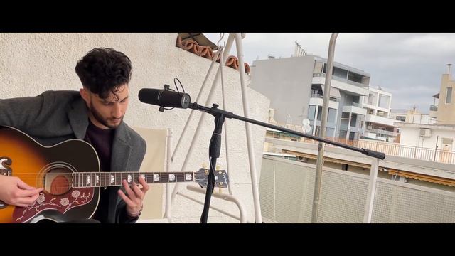 Eddie Vedder - Society acoustic cover  by Thanos Goudras смотреть онлайн