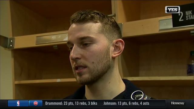Nik Stauskas on his record-setting Brooklyn Nets debut смотреть онлайн