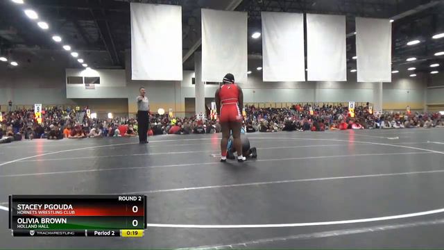Girls High School  188-202 Stacey Pgouda Hornets Wrestling Club Vs Olivia Brown Holland Hall смотреть онлайн